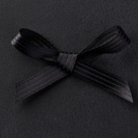 Basic Black 3/8 Stitched Satin Ribbon by Stampin' Up!