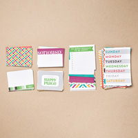 This is the Life Project Life Card Collection  by Stampin' Up!