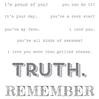 Words of Truth Wood-Mount Stamp Set by Stampin' Up!