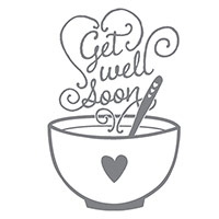 Get Well Soup Wood-Mount Stamp Set by Stampin' Up!