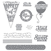 Sweet Stack Photopolymer Stamp Set by Stampin' Up!