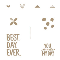 Best Day Ever Clear Stamp Set