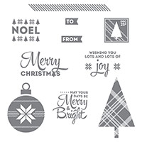 Lots of Joy Clear-Mount Stamp Set by Stampin' Up!
