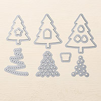 Perfect Pines Framelits Dies by Stampin' Up!