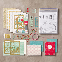 Project Life Hello December 2015 Photopolymer Bundle by Stampin' Up!