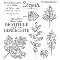 Feuilles légères Photopolymer Stamp Set (French) by Stampin' Up!