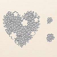 Bloomin' Heart Thinlits Dies by Stampin' Up!