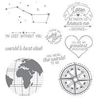 Going Global Wood-Mount Stamp Set by Stampin' Up!