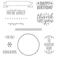 You're So Lovely Photopolymer Stamp Set by Stampin' Up!