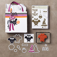 Howl-o-ween Treat Clear-Mount Bundle by Stampin' Up!