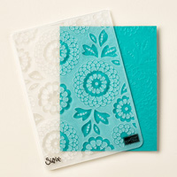 Lovely Lace Textured Impressions Embossing Folder