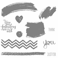 Work Of Art Clear Stamp Set