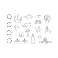 Greetings From Photopolymer Stamp Set