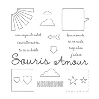 Quelle Joie Photopolymer Stamp Set (French)