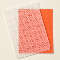 Boho Chic Textured Impressions Embossing Folder