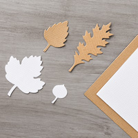 Kraft and White Corrugated Paper  by Stampin' Up!