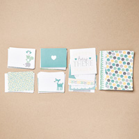Hello Baby Boy Project Life Card Collection
