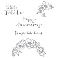 Timeless Love Clear-Mount Stamp Set