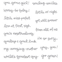 Greatest Greetings Clear-Mount Stamp Set
