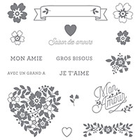 Éclosion D'amour Photopolymer Stamp Set (French)