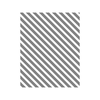 Diagonal Stripe Clear-Mount Stamp