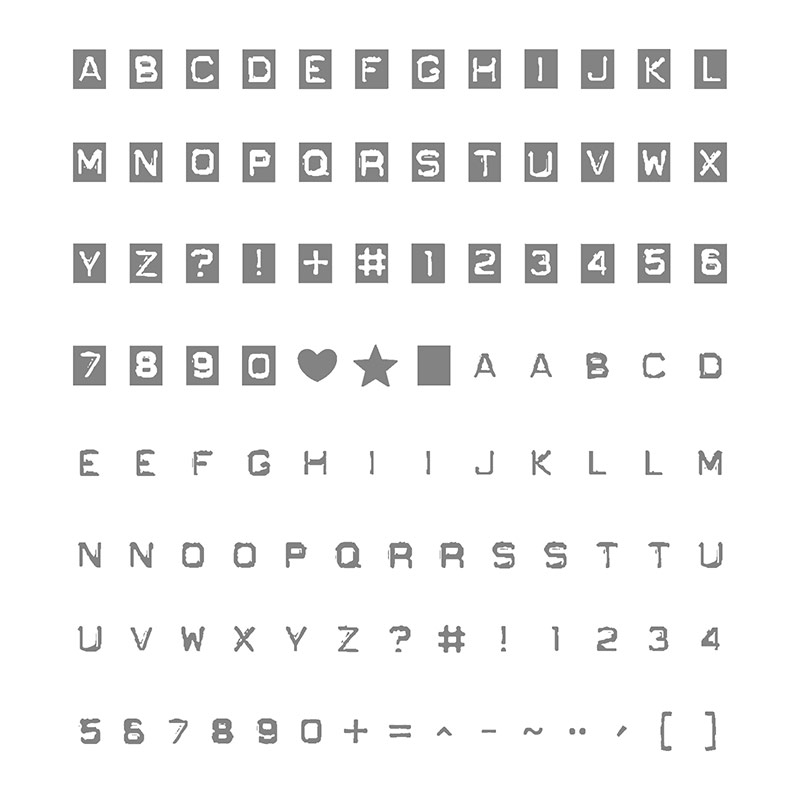 Image result for labeler alphabet stampin up