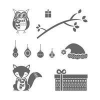 Cozy Critters Photopolymer Stamp Set