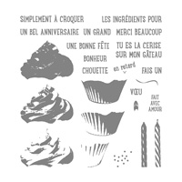 Douceurs sucrées Photopolymer Stamp Set (French)