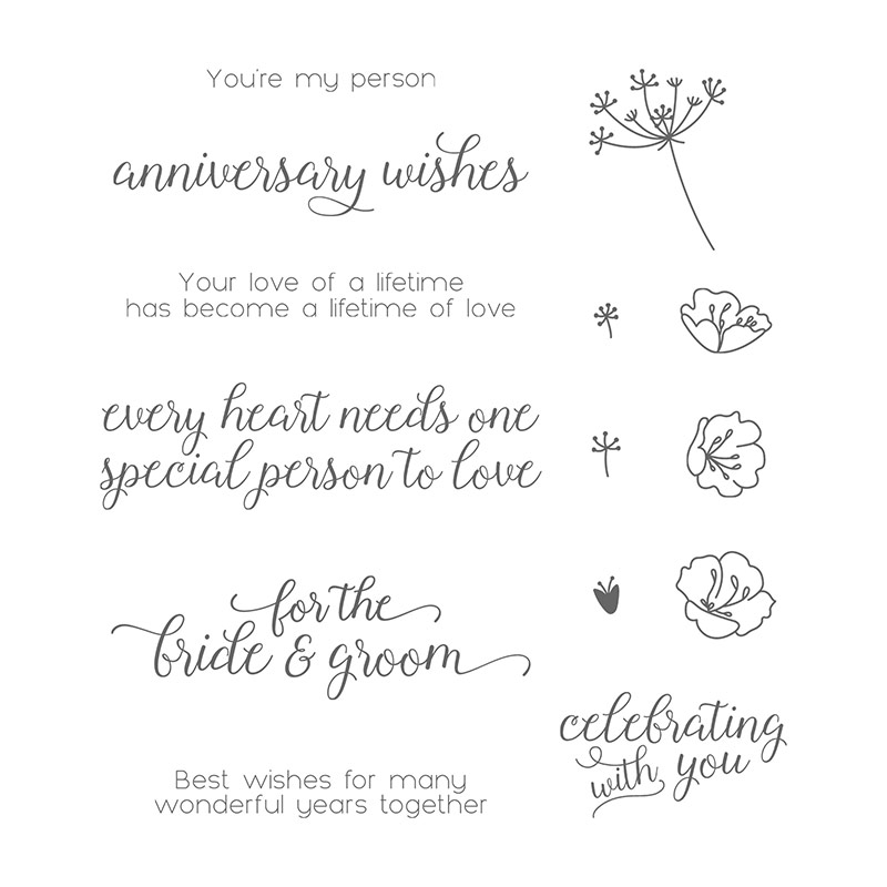 Falling for You Clear-Mount Stamp Set