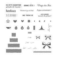 Parsemé de bons vœux Photopolymer Stamp Set (French)