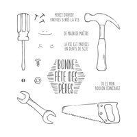 Les bons outils Clear-Mount Stamp Set
