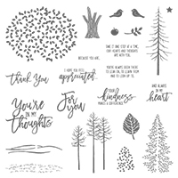 Thoughtful Branches Photopolymer Stamp Set