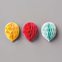 Balloon Honeycomb Embellishments