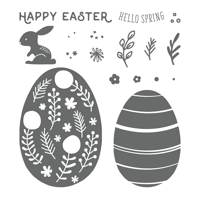 Image result for hello easter stampin up