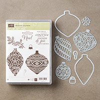 Embellished Ornaments and Delicate Ornament Bundle (French; Clear)